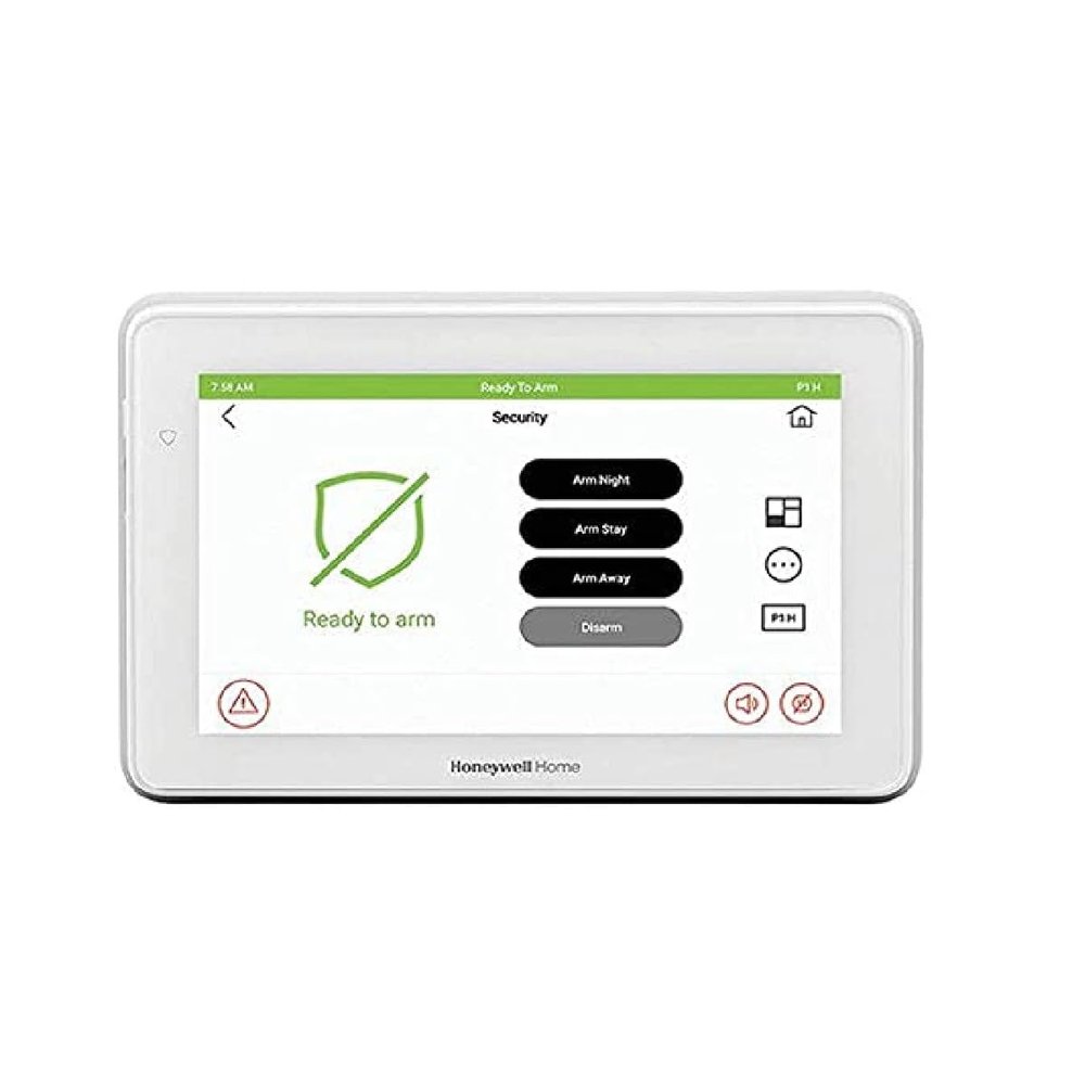 Intrusion Honeywell 6290W Touch Center 7" Color Wireless Touchscreen Keypad Alarm Control