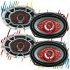 4X SoundXtreme ST-694 Systems NX694 Car Speakers - 1040 Watts 2 Pair, 520 Watts Each Pair, 6 x 9 Inch, Full Range, 4 Way, Sold in Pairs view 1