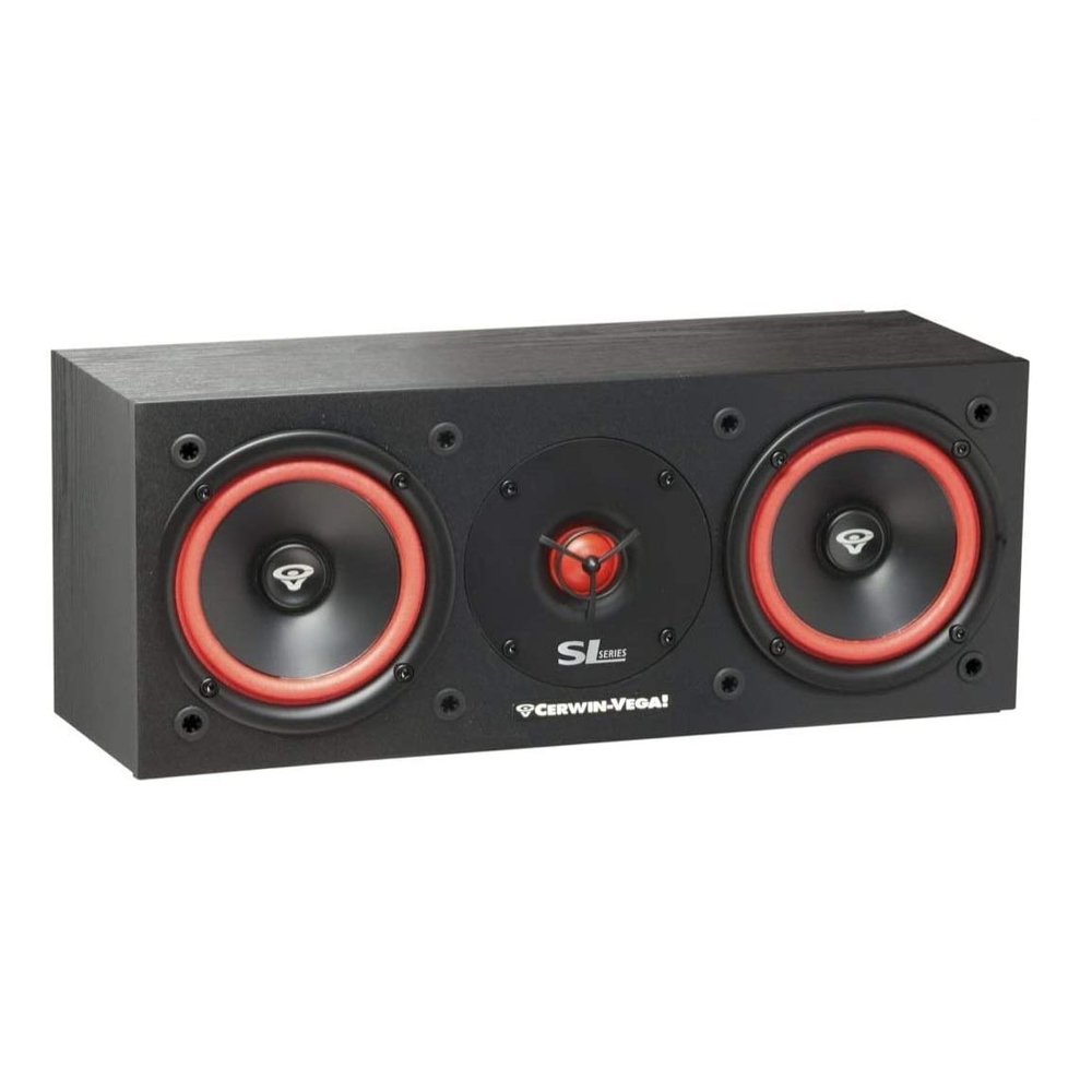 Cerwin-Vega SL-25C Dual 5 1/4" Center Channel Speaker (Renewed)