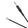 6.35mm 1/4" to Speaker Wire Adapter, 6ft 6.3mm TRS Stereo Male Plug to Bare Wire Pigtail Connector Repair 6.35mm Jack Audio Cable for Microphone Speaker Electric Guitar Bass Keyboard Amplifier view 4