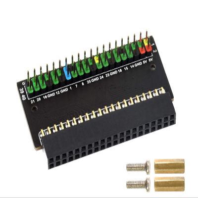 40 PIN GPIO Header Adapter Color-Coded Header Expansion Board for Raspberry Pi 400,Easy Expansion