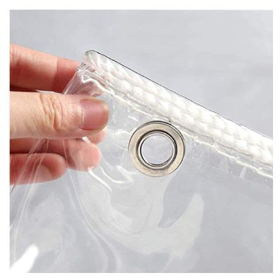 ZHANGQINGXIU Tarpaulin Fabric Tarpaulin Cover Tarpaulin Waterproof Heavy Duty PVC Thermal Insulation Board with Eyelets Weather-Resistant Plastic Rain Film Easy to Fold Plant Cover, 41 Sizes