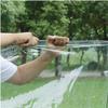 ZHANGQINGXIU Tarpaulin Fabric Tarpaulin Cover Tarpaulin Waterproof Heavy Duty Garden Plant Weather Resistant Protection Panel PVC Transparent Soft Sheet with Eyelets Edge Rope, 41 Sizes view 2