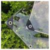 ZHANGQINGXIU Tarpaulin Fabric Tarpaulin Cover Tarpaulin Waterproof Heavy Duty Transparent Multipurpose Reinforced Rip-Stop with Eyelets UV-Resistant PVC Protective Film for Roofing Tent, 16 Sizes view 1