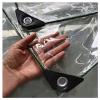 ZHANGQINGXIU Waterproof PVC Tarpaulin Cover, Heavy Duty Transparent Tarpaulin with Eyelets and Reinforced Edges, Weather Resistant Outdoor Garden Furniture Covers, Customizable view 1