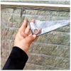 ZHANGQINGXIU Tarpaulin Fabric Tarpaulin Cover Tarpaulin Waterproof Heavy Duty Outdoor Tarpaulin Canopy Weather Resistant Multipurpose PVC Soft Glass Camping Tents Shelters Pavilions With Eyelet, 43 Si view 2