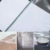 ZHANGQINGXIU Tarpaulin Fabric Tarpaulin Cover Tarpaulin Waterproof Heavy Duty Outdoor Tarpaulin Canopy Weather Resistant Multipurpose PVC Soft Glass Camping Tents Shelters Pavilions With Eyelet, 43 Si view 4