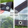 ZHANGQINGXIU Tarpaulin Fabric Tarpaulin Cover Tarpaulin Waterproof Heavy Duty Outer Cladding Weather-Resistant Sunscreen Canopy PVC Emergency Rain Protection, 38 Sizes view 2