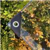 ZHANGQINGXIU Fabric Tarpaulin PVC Clear Tarpaulin, Tarpaulin Waterproof Heavy Duty Eyelets, Transparent Vinyl Tarpaulin Cover for Balcony Window Garden Plant Tent Rainproof, 24 Sizes view 2