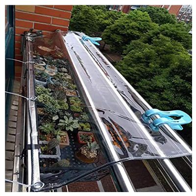 ZHANGQINGXIU Tarpaulin Fabric Tarpaulin Cover Tarpaulin Waterproof Heavy Duty Garden Tarpaulin Weather Resistant PVC Soft Glass Eyelet Strengthen The Edges Easy to Use, 23 Sizes