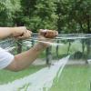 ZHANGQINGXIU Tarpaulin Fabric Tarpaulin Cover Tarpaulin Waterproof Heavy Duty Garden Tarpaulin Weather Resistant PVC Soft Glass Eyelet Strengthen The Edges Easy to Use, 23 Sizes view 3