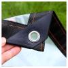 ZHANGQINGXIU Tarpaulin Fabric Tarpaulin Cover Tarpaulin Waterproof Windproof Heavy Duty Clear PVC Plant Cover Garden Awning Protection Pavilion Sunscreen Bottom Sheet Cover, 32 Sizes view 2