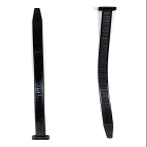 11" Cable Ties (.189 Width) High UV Resistant Zip Ties 50# Tensile Black (100 Pieces)