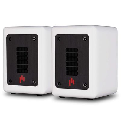 Aperion Audio PST MKII Planar-Ribbon Super Tweeter Pair for Home Theater Stereo Speaker HiFi Audiophile Ultra High-End Frequency Response up to 40kHz (Pure White)