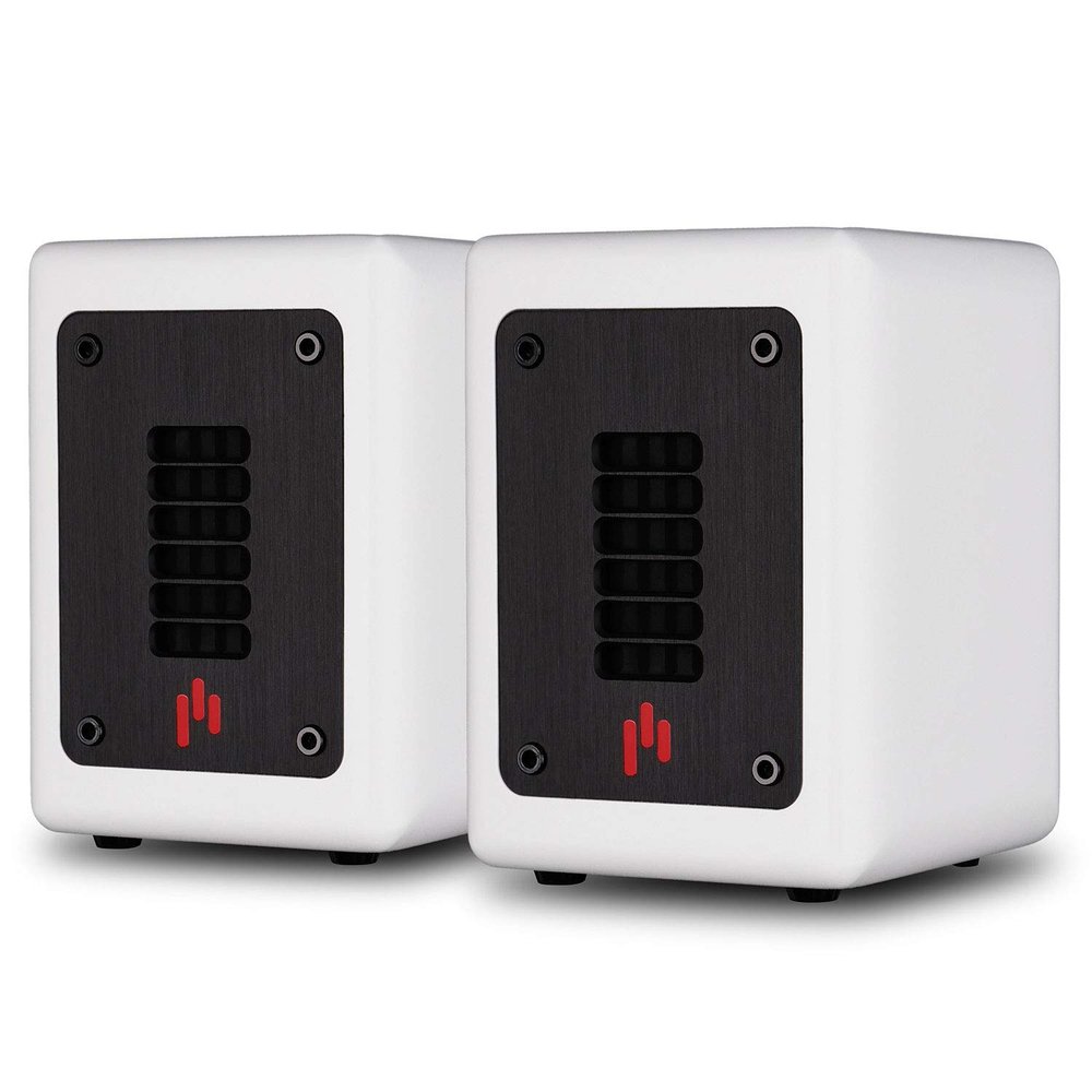 Aperion Audio PST MKII Planar-Ribbon Super Tweeter Pair for Home Theater Stereo Speaker HiFi Audiophile Ultra High-End Frequency Response up to 40kHz (Pure White)