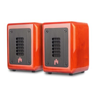Aperion Audio PST MKII Planar-Ribbon Super Tweeter Pair for Home Theater Stereo Speaker HiFi Audiophile Ultra High-End Frequency Response up to 40kHz (Gloss Cherry)