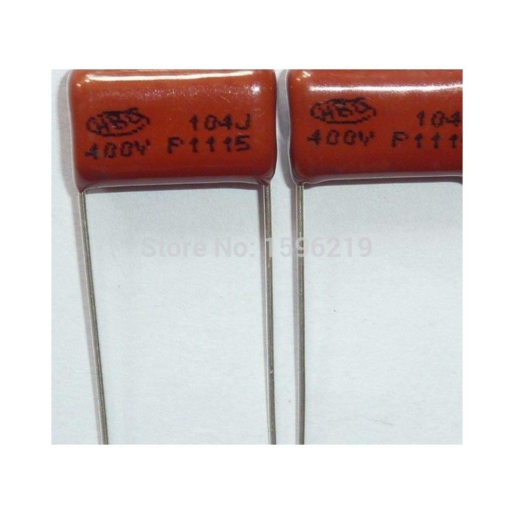10pcs CBB Capacitor 104 400V 104J 0.1uF 100nF P15 CBB21 Metallized Polypropylene Film Capacitor