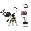 YXCKG 80 Caliber Telescope, Telescope for Adults Beginners, Travel Scope with 5x24 Finder Scope and Tripod(80-128cm), Stargazing Birds Watching (Size : Set 6) view 2