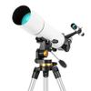YXCKG Beginners Telescope, Telescopes for Adults Astronomy, Travel Telescope with Carry Bag, Focal Length 500mm, Erect-Image, Fully Coated Lens, Night Vision Entry Telescope (Size : Set 1) view 1