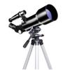 YXCKG Astronomy Telescope 70-400mm Refractor Telescope, Telescopes for Beginners, 3 Options Eyepiece, 45 Zenith Mirror, Phone Adapter, Backpack (Size : Set 6) view 1