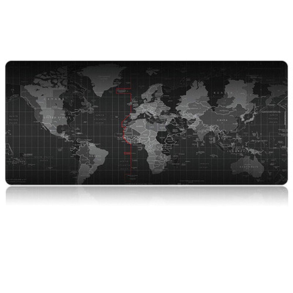 Gaming mouse pad new world map big mouse pad player accessories XXL non-slip natural rubber PC computer keyboard desk pad 500x1000x2mm