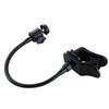 ELECOM Webcam Stand Flexible Desk Mount Flexible Gooseneck Clamp Clip Camera Holder, 360 Degree Rotatable Webcam Stand, Sturdy Table Clip (UCAM-DSCLP30BK) view 1
