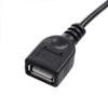 12CM DC Power Plug 5.52.1mm to USB 2.0 A Female Supply Cord Extension Cable view 4