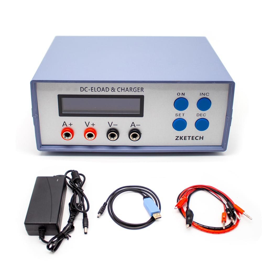 Battery Capacity Tester Portable Power Bank Tester Power Performance Electronic Load Tester Charger (EBC-A05+)
