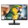 24 inch Monitor, Z-Edge Computer Monitor, Full HD 1920 x 1080p IPS 100Hz PC Monitor with HDMI, VGA, Frameless, U24I Anti-Glare Screen view 1
