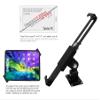 WeSTRUGGLE Tablet Wall Mount Holder with Lock and Key, Rotate Design Arbitrary Adjustment,Multi Angle,Bracket for Most 8 to 10.4 Inch,and for iPad Air &10.2,10.9,Pro 11 Galaxy tab,and More (Black) view 4