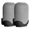 2 Pack Wall Mount Compatible with Google Nest Audio Speaker,Built in Cord Management Easy Install,Stable Stand Google Nest Audio Smart Speaker Holder Accessories for Space-Saving view 1