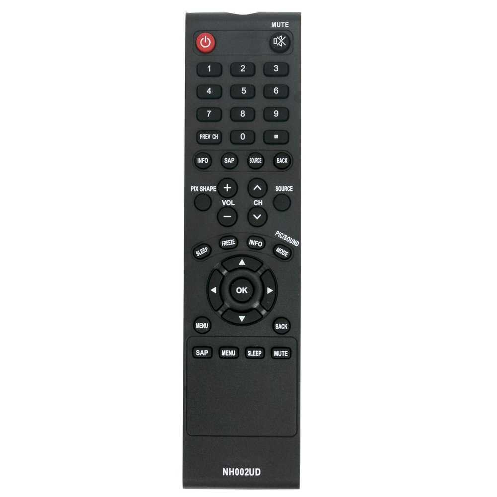NH002UD Replaced Remote Control Fit for Sanyo TV FW50D36F FW55D25F FW32D06F FW40D36F