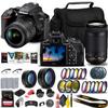Nikon D3500 DSLR Camera with 18-55mm & 70-300mm & Photo Software Bundle view 1