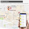 Anti-Lost Bluetooth Leather Long Purse with Alarm, Position Record (via Phone GPS), Bifold Multi Card Case with Zipper Pocket Intelligent Wallet (Coffee) view 4