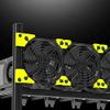 6/8 GPU Aluminum Stackable Open Air Mining Computer Frame Rig Ethereum Veddha (8GPU) view 4