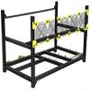 6/8 GPU Aluminum Stackable Open Air Mining Computer Frame Rig Ethereum Veddha (6 GPU) view 1