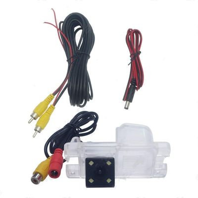1 PCS HD Car Rear View Camera Backup NTSC Reverse Parking Camera with LED for Mitsubishi Pajero (American Version)