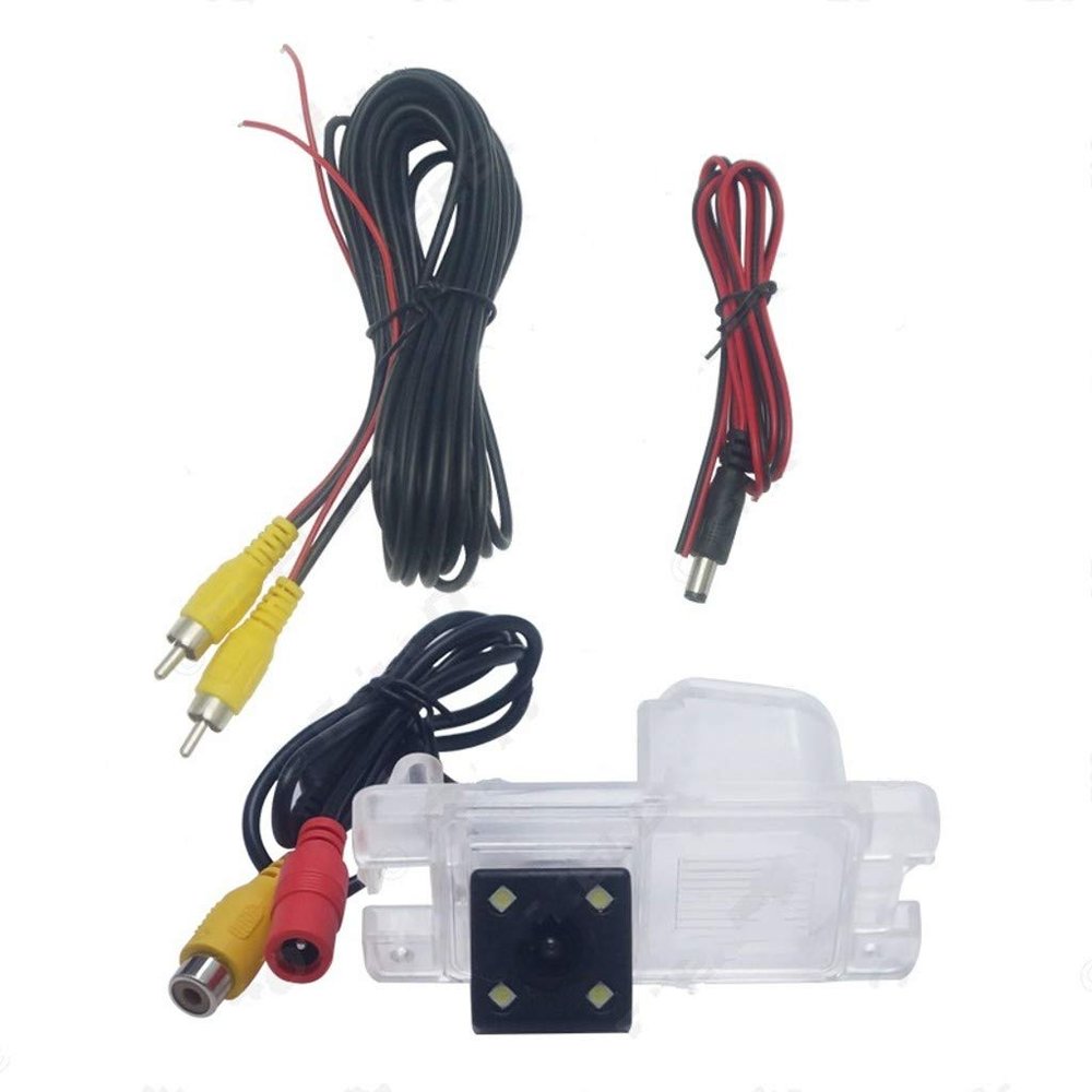 1 PCS HD Car Rear View Camera Backup NTSC Reverse Parking Camera with LED for Mitsubishi Pajero (American Version)