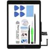 for iPad 6 (6th Gen 2018) A1893 A1954 Screen Replacement Glass Touch Digitizer Repair Kit with Home Button & Tools - Only for iPad 6 6th Generation (Black) view 1