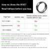 HECERE T5577 or UID chip RFID Black Ceramics Smart Finger rewrite Ring 125KHZ/13.56MHZ Wear for Men or Women(UID 13.56MHZ-19MM) view 4