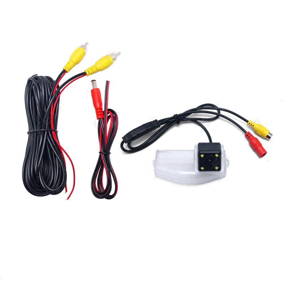 1 PCS HD Special Car Rear View Camera Backup NTSC Reverse Parking Camera with 4LED for Mazda 2 (2007-Present) Mazda 3(2008-2013)