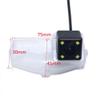 1 PCS HD Special Car Rear View Camera Backup NTSC Reverse Parking Camera with 4LED for Mazda 2 (2007-Present) Mazda 3(2008-2013) view 2