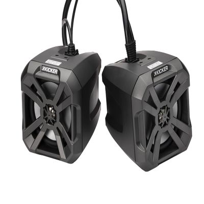 KICKER 48BTCAN65 - PowerCans 6.5" Bluetooth Speaker Pods, Pair