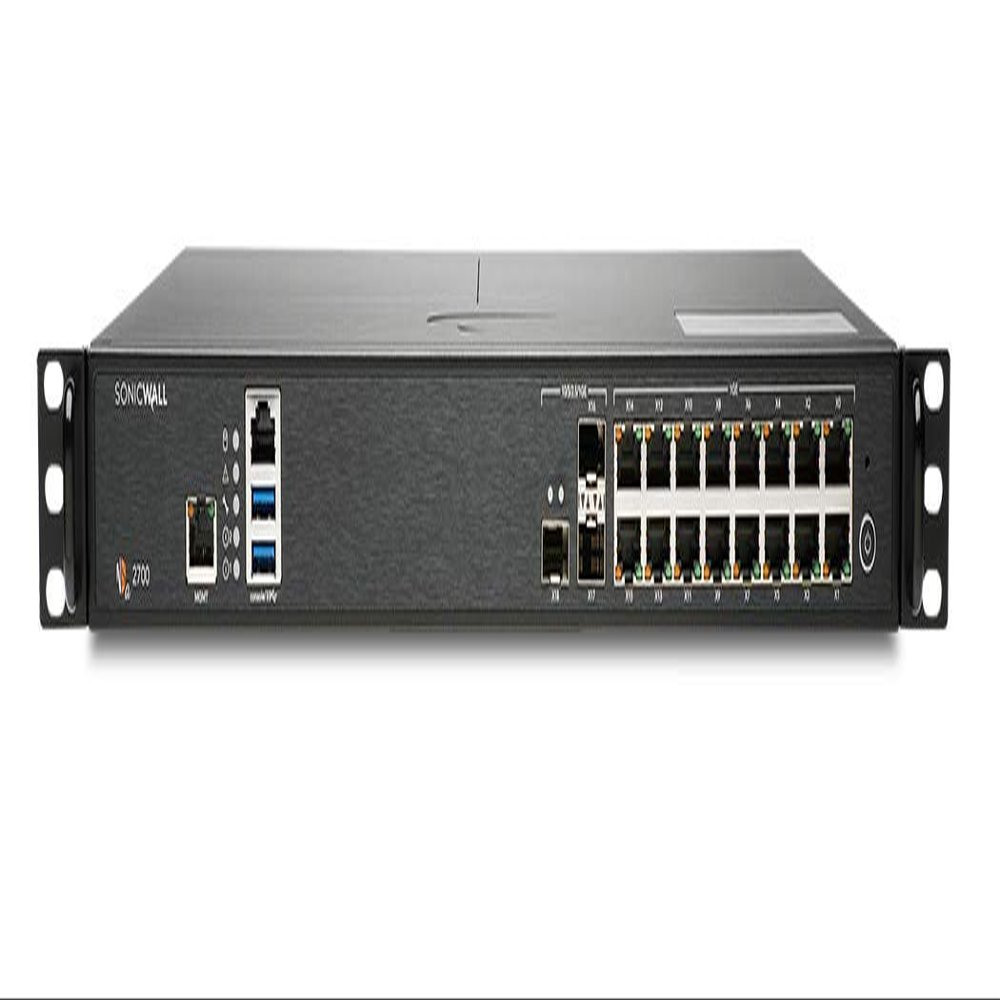 SonicWall NSa2700 High Availability | Gen7 Firewall HA Model, Requires Secondary Unit - Not a Standalone Device | Redundant Appliance for Continuous Network Uptime and Failover (02-SSC-7367)