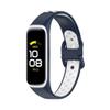 BabyValley Band Compatible with Samsung Galaxy Fit 2 Silicone Band Breathable Wristband Colorful Replacement Bracelet Strap Sport Band for Galaxy Fit 2 (Navy Blue+White) view 1