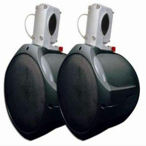 MCM Custom Audio 60-10031 8" Marine Wakeboard Two-Way Speaker Pair - Black