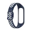 BabyValley Band Compatible with Samsung Galaxy Fit 2 Silicone Band Breathable Wristband Replacement Bracelet Strap Sport Band for Galaxy Fit 2 Fitness Tracker (Navy Blue+White) view 4