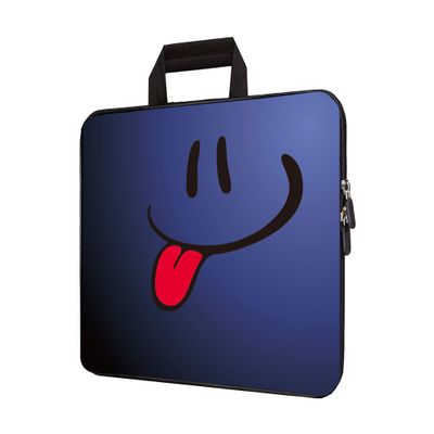 11" 11.6" 12" 12.1" 12.5" inch Laptop Carrying Bag Chromebook Case Notebook Ultrabook Bag Tablet Cover Neoprene Sleeve Fit Apple MacBook Air Samsung Google Acer HP DELL Lenovo Asus (Blue Tongue)