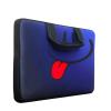 11" 11.6" 12" 12.1" 12.5" inch Laptop Carrying Bag Chromebook Case Notebook Ultrabook Bag Tablet Cover Neoprene Sleeve Fit Apple MacBook Air Samsung Google Acer HP DELL Lenovo Asus (Blue Tongue) view 4