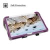 Bige for Galaxy Tab A7 10.4 inch 2020 Keyboard Case,PU Leather Cover with Romovable Wireless Keyboard for Samsung Galaxy Tab A7 10.4 inch 2020 (SM-T500 /T505 /T507) Tablet,Purple, 10001962-3 view 3